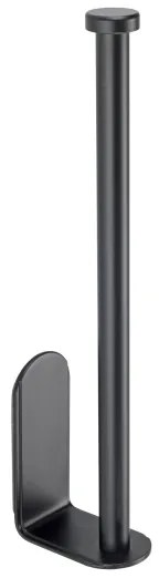 WENKO 53214100 - Portarotolo NIO 27,5x7 cm nero