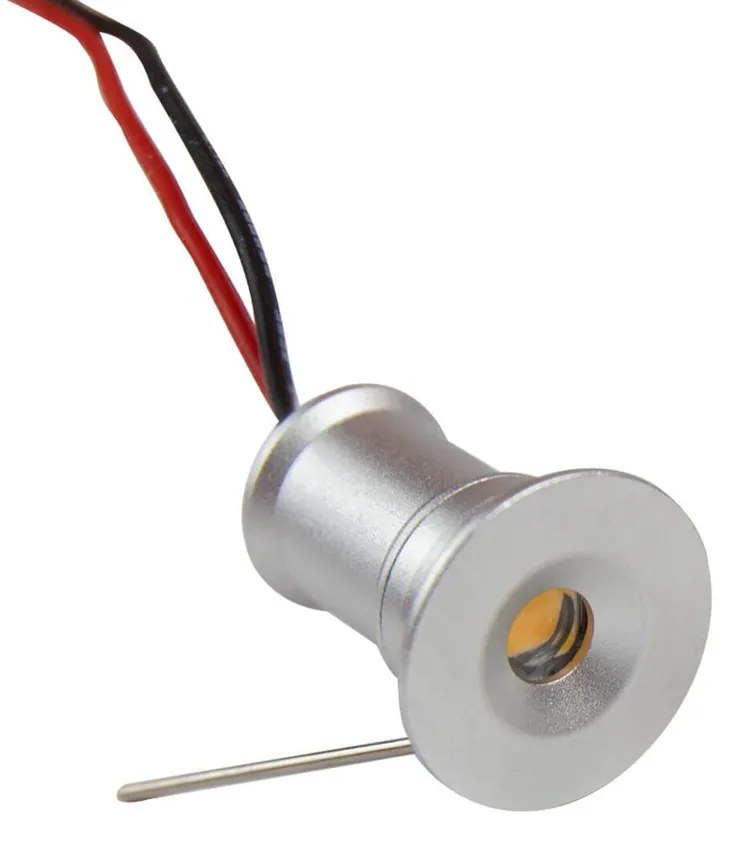 Kit 2 Faretti Segnapasso LED 1W - IP44 Colore Bianco Naturale 4.000K