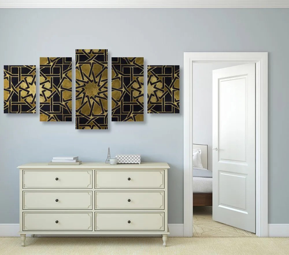 Quadri 5 pezzi – Mosaico orientale