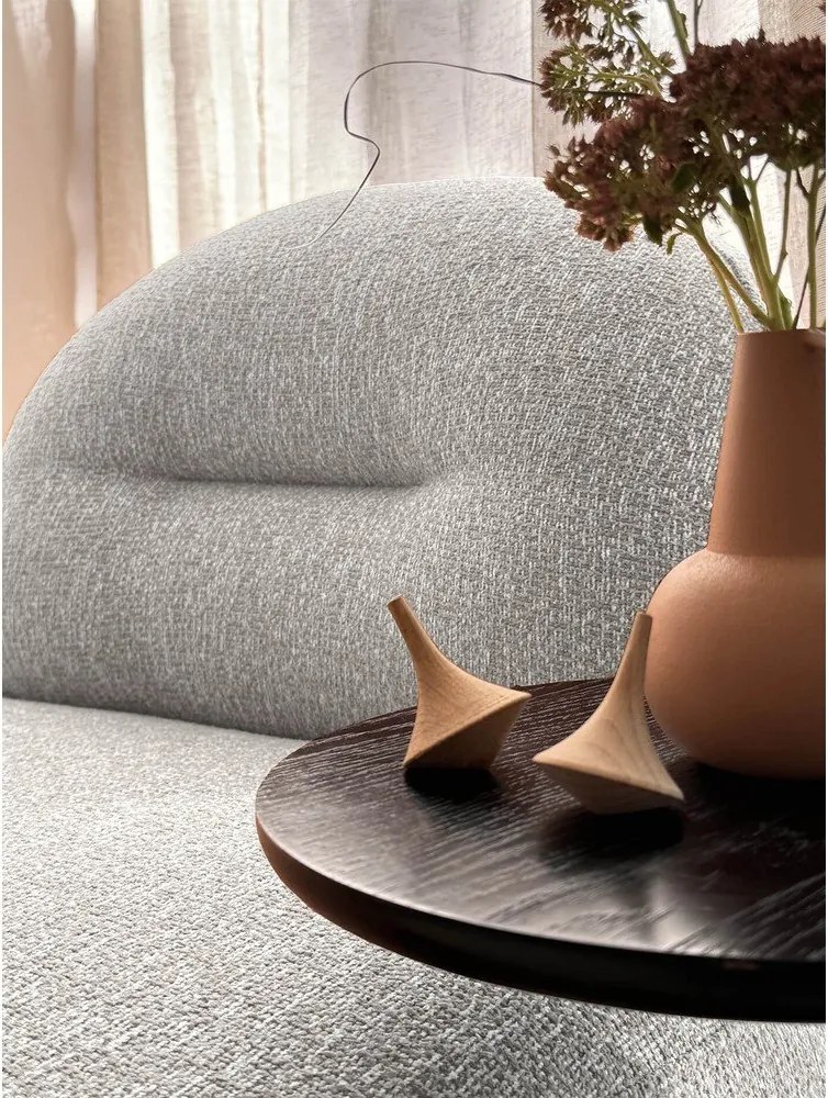 Poltrona grigio chiaro Ovo – Miuform