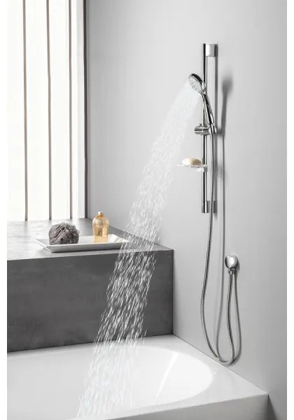 Bruckner - Set da doccia cromo lucido