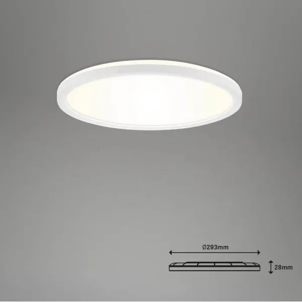 Briloner 7058-016 - Luce LED dimmerabile SLIM LED/18W/230V Wi-Fi Tuya + +TC