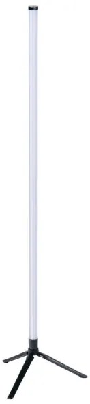 Grundig - Lampada da terra dimmerabile LED RGBW, 10W/5V, nera + telecomando