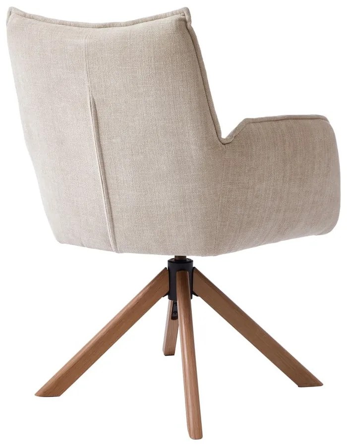 Set di sedie da pranzo color crema in imbottito 2 pz Marilla – Unique Furniture