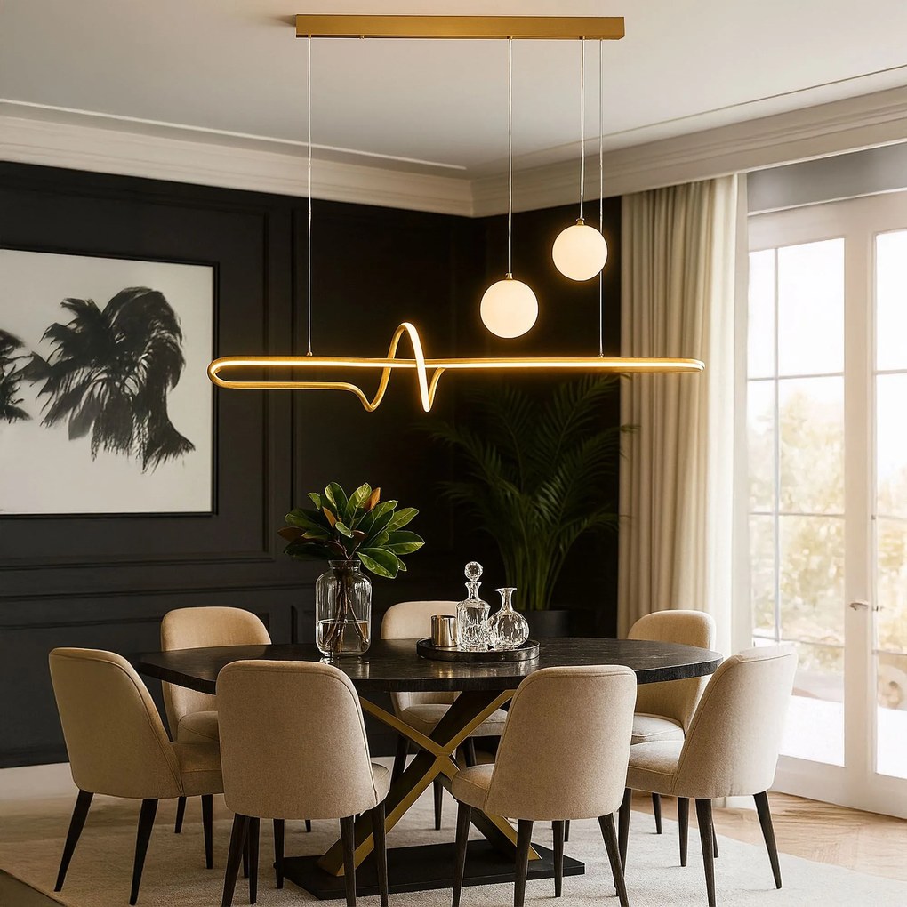 Lampada LED LHJ039-CP BRUSH GOLD