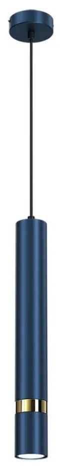 Brilagi - Lampadario a sospensione con filo POKER 1xGU10/25W/230V blu