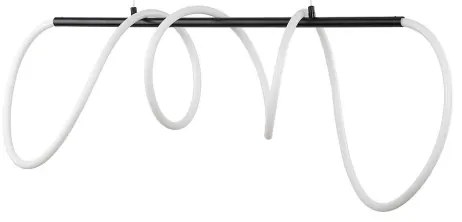 Lampada a sospensione LED su cavo FLEXI LED/45W/230V 4000K nera