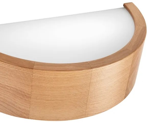 Applique OAK 1xE27/60W/230V quercia