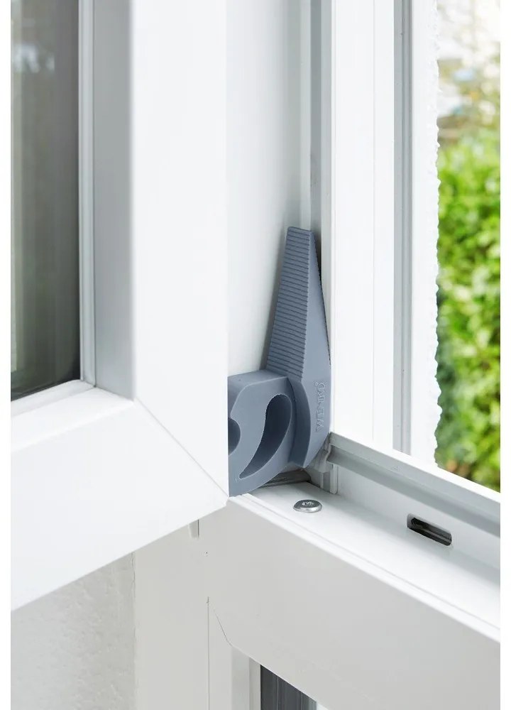 Fermaporta e fermavetri grigio e blu Multi-STOP® - Wenko