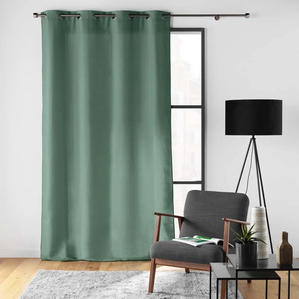 Tenda verde 140x260 cm Soline – douceur d'intérieur