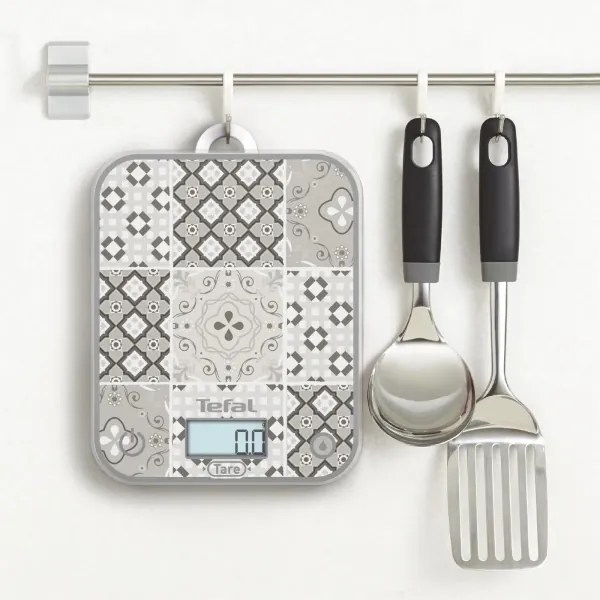 Tefal - Bilancia da cucina OPTISS 2xAAA beige