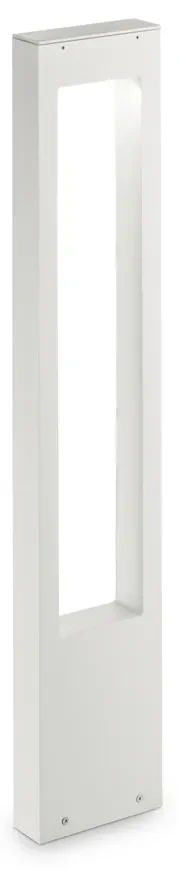 Piantana Moderna Vega Alluminio Bianco 1 Luce G9 3W 3000K Luce Calda