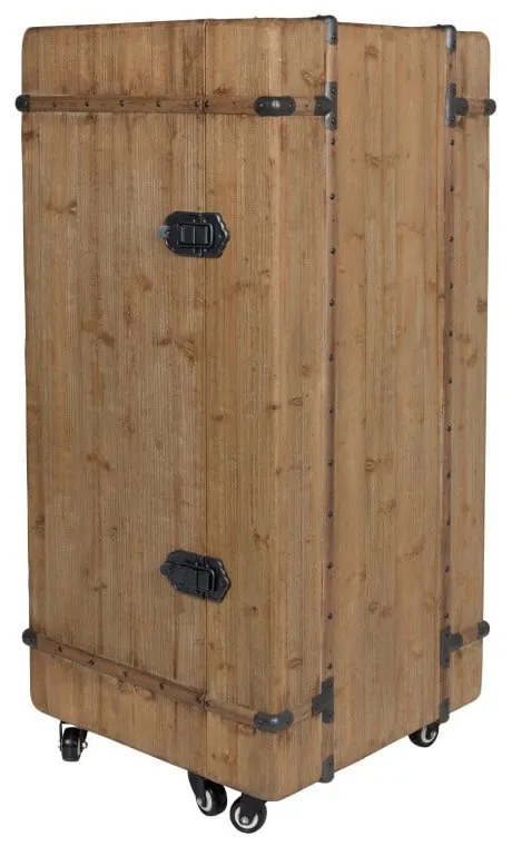 Portabottiglie in legno di abete per 30 bottiglie, 50x109 cm Lico - Dutchbone