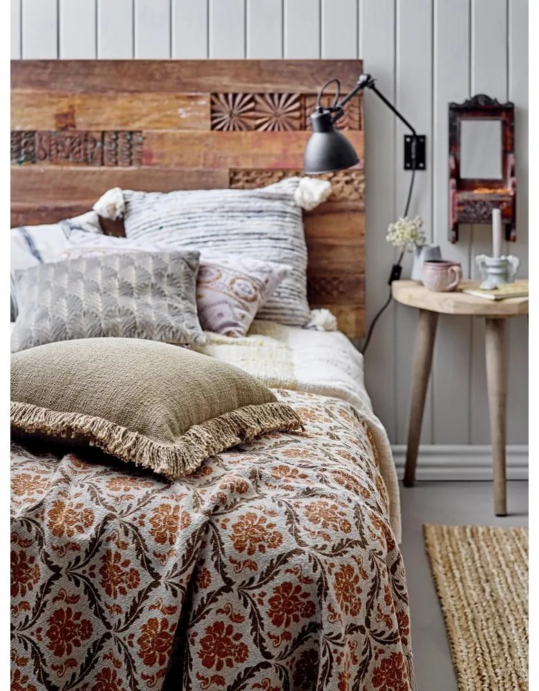 Specchio da parete con cornice in legno 17,5x43 cm Sehar - Bloomingville