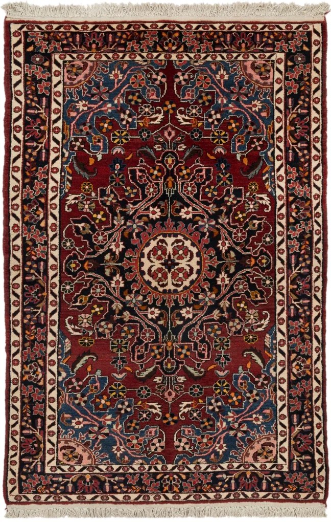 Bakhtiar Tappeto 130x200 (Iran) Annodato A Mano