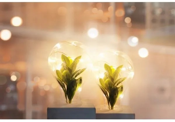 Lampada da tavolo LED LIV LED/2xAAA grigio