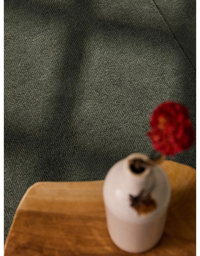 Tappeto verde scuro in misto lana tessuto a mano 120x180 cm Kari – Villeroy&amp;Boch