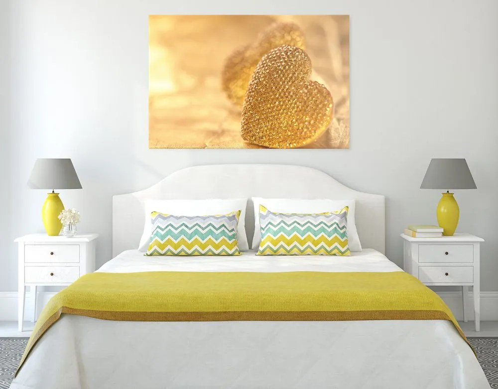 Quadro su tela – Cuoricini romantici