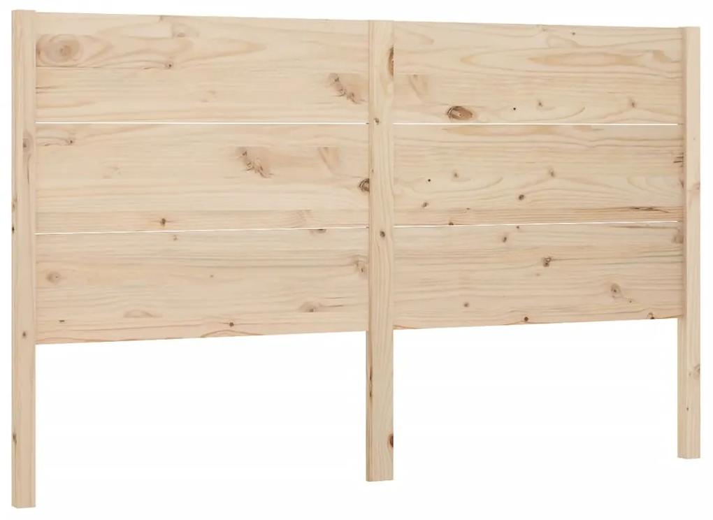 Testiera 146x4x100 cm in legno massello di pino