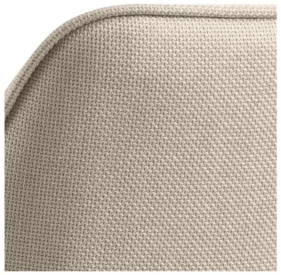 Set di sedie da pranzo beige in imbottito con braccioli 2 pz Glenda – Actona