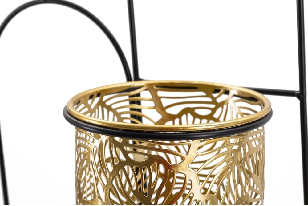 Gancio portavaso in metallo ø 14 cm (altezza totale 48 cm) Double Hong – Mauro Ferretti