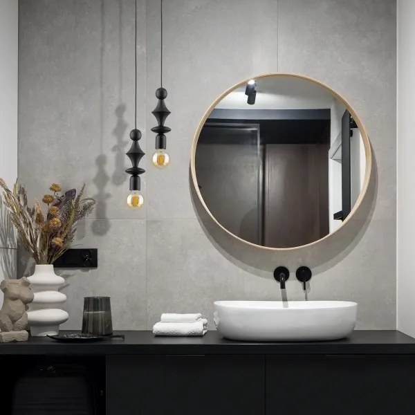 Lampadario a sospensione con filo TOWER 1xE27/15W/230V nero