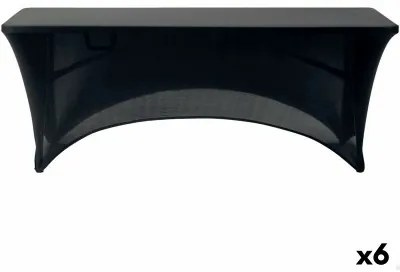 Tappeto da gioco Aktive Tavolo Nero Accessori Veicoli Autostrada 183 x 76 x 76 cm (6 Unità)