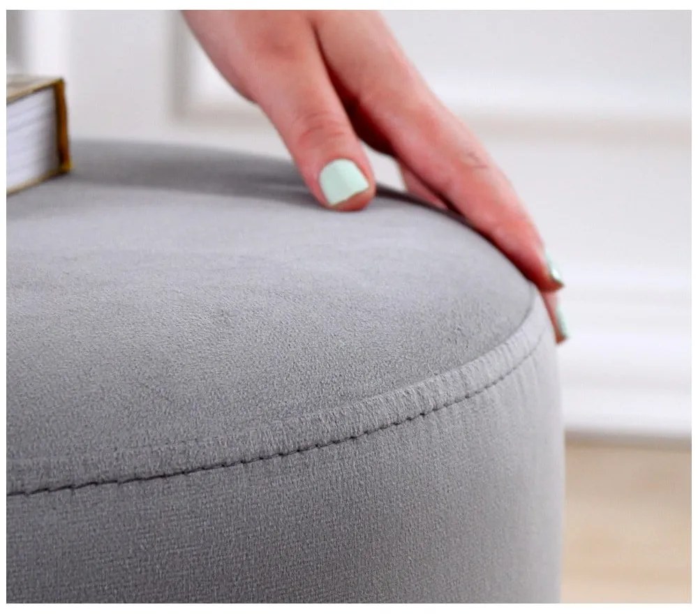 Sgabello grigio Ropp - Artie