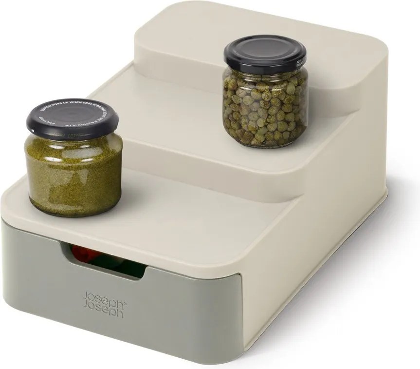 Organizer per spezie in plastica Duo – Joseph Joseph