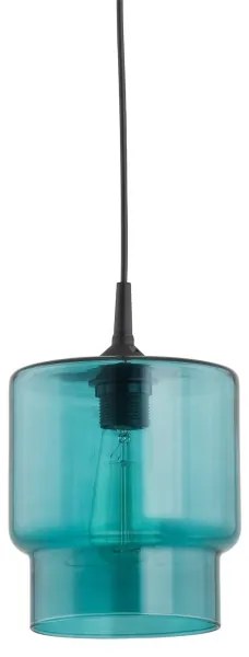 Argon 3271 - Lampadario su corda NEWA 1xE27/15W/230V turchese