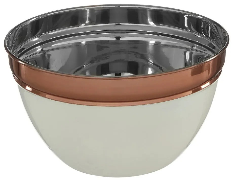 Ciotola in acciaio inox in rame e beige ø 18 cm Prescott - Premier Housewares