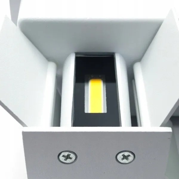 LED Applique da esterno LED/12W/230V IP54 bianco