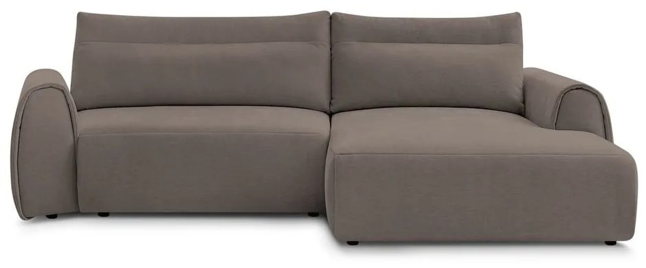 Divano angolare marrone Aden – Bobochic Paris