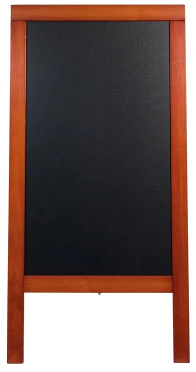 Lavagna da terra Sandwich mogano marrone 75x144 cm