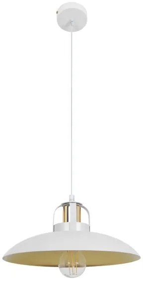 Brilagi - Lampadario a sospensione con filo FLAMENGO 1xE27/60W/230V bianco