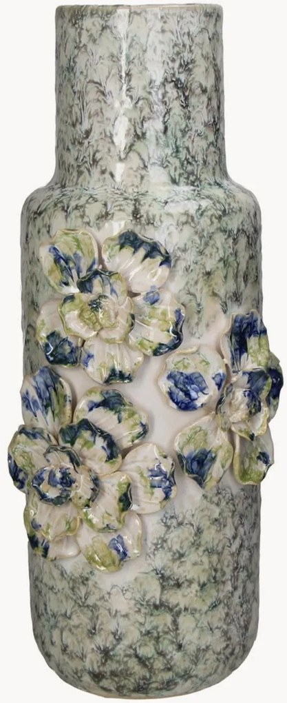 Vaso fatto a mano Blue, alt. 39 cm