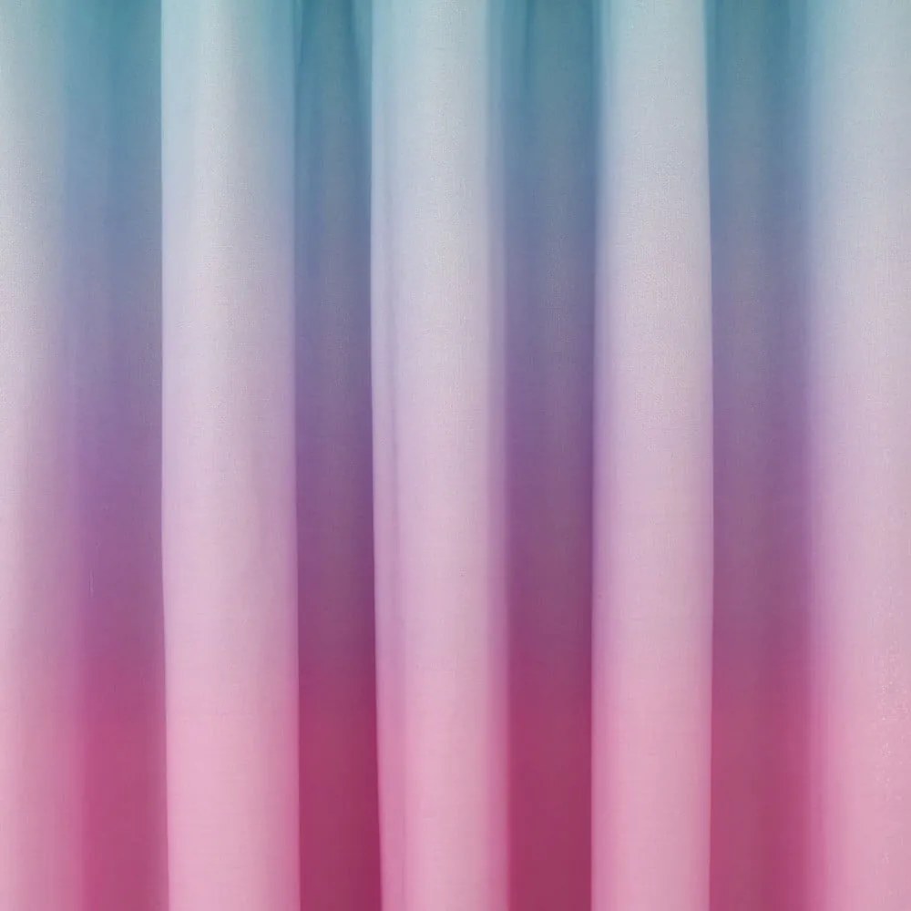 Tenda per bambini rosa e viola 2 pz 168x183 cm Ombre Rainbow Clouds – Catherine Lansfield