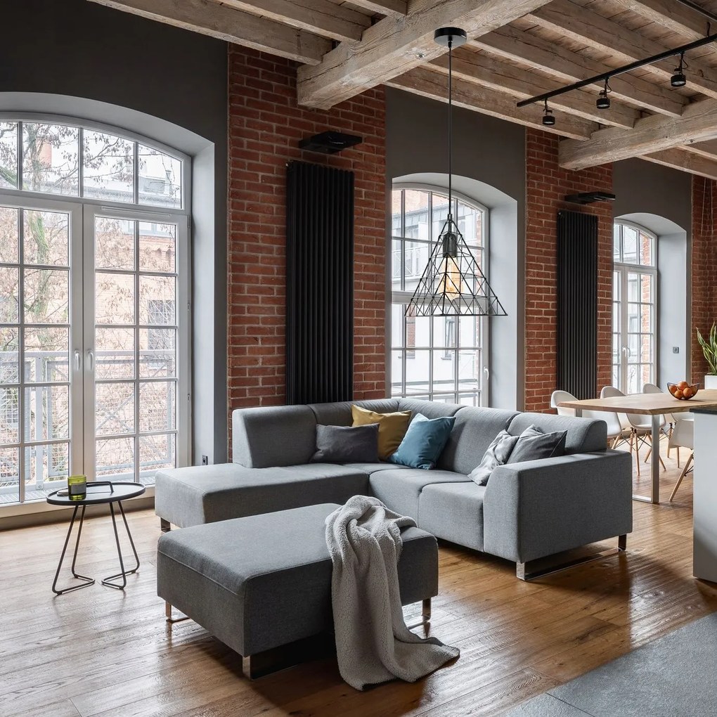 Lampada da soffitto pensile in stile loftLH2058