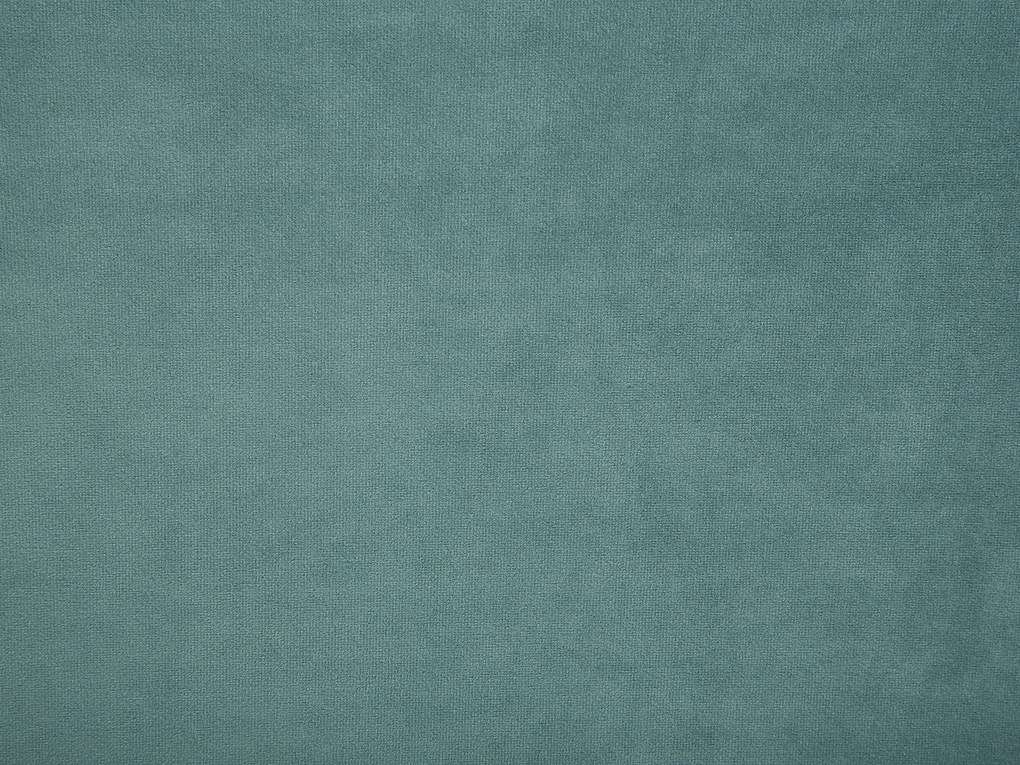 Chaise longue destra in velluto verde menta NIMES Beliani