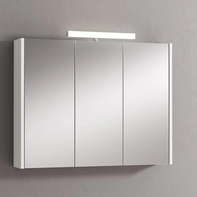 Pensile con luce Akira aralie L 90 x H 70 x P 15.5 cm