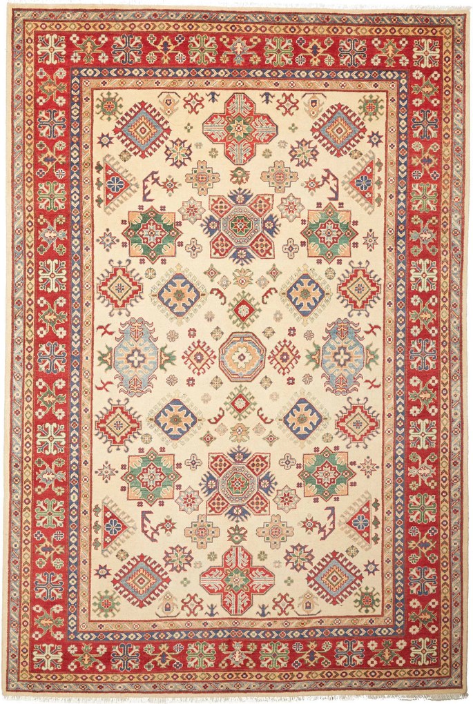 Kazak Tappeto 300x200 (Pakistan) Annodato A Mano