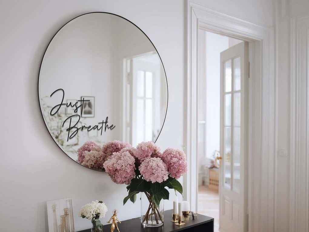 Adesivo per specchio S28 – Just Breathe