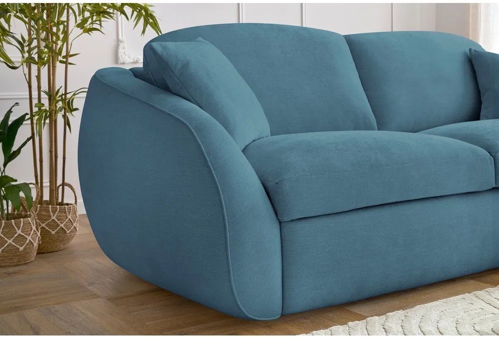 Divano blu allungabile 235 cm Cezanne – Bobochic Paris