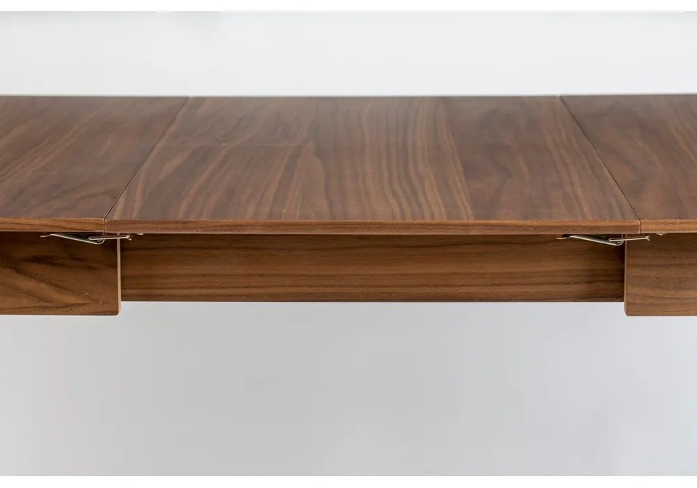 Tavolo da pranzo pieghevole con piano in legno di noce 80x120 cm Glimps - Zuiver