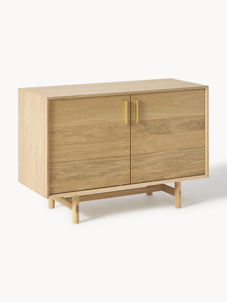 Credenza piccola in legno di quercia Diana