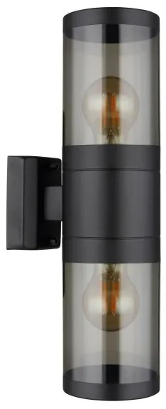 Globo 32014-2BS - Applique da esterno XELOO 2xE27/60W/230V IP44