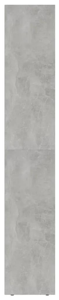Libreria grigio cemento 36x30x171 cm in truciolato