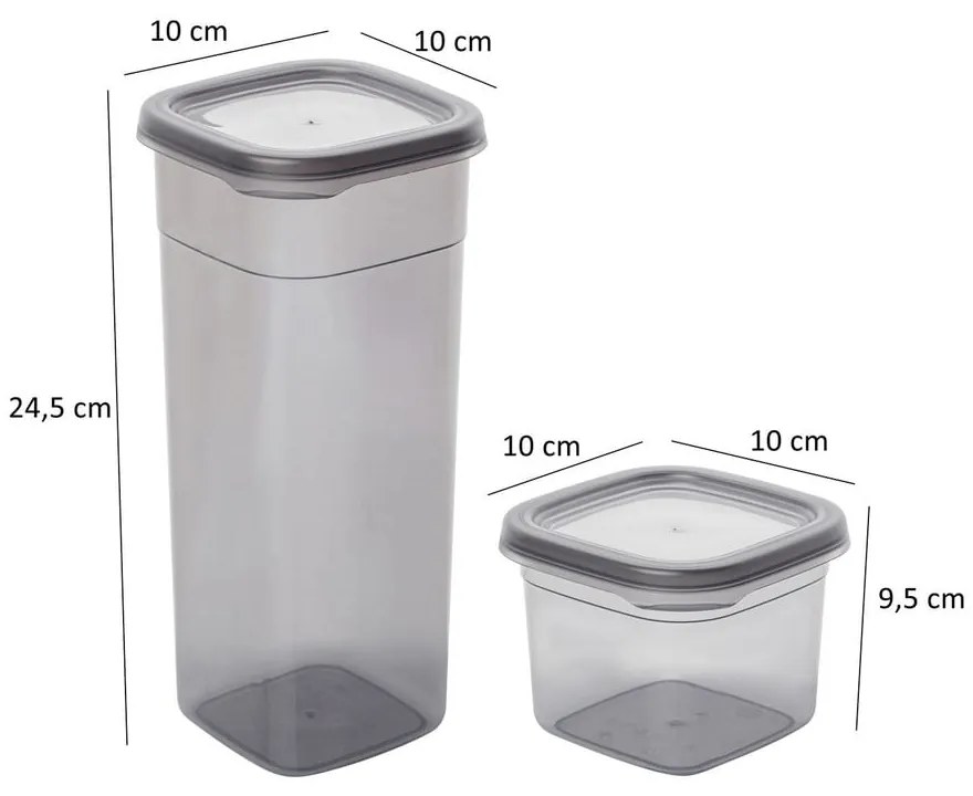 Set di contenitori alimentari 18 pz - Hermia