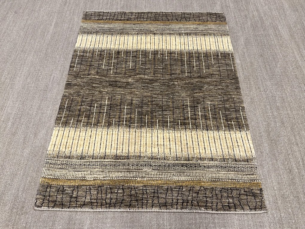 Loribaft Tappeto 200 x 150 Marrone (Iran) Annodato A Mano