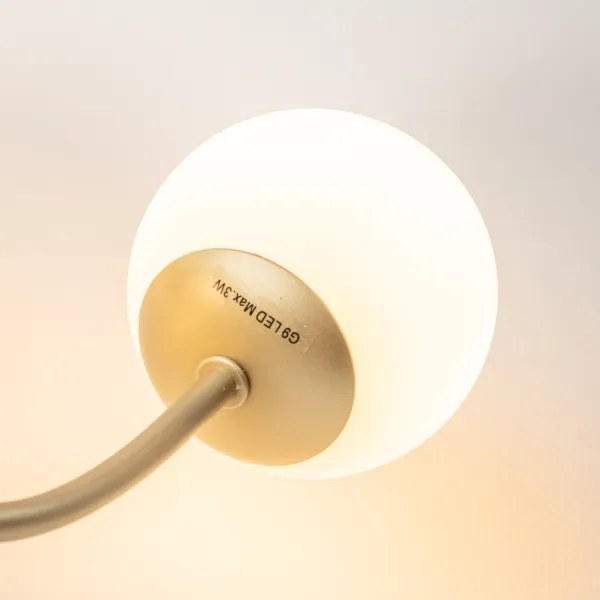 Brilagi - Applique a LED MISTEL 3xG9/3W/230V oro/bianco
